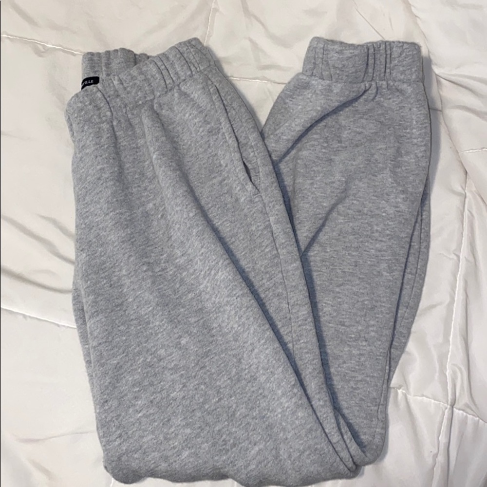 Grey brandy Melville joggers